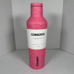 Corkcicle Canteen 16 oz Heathered Pink